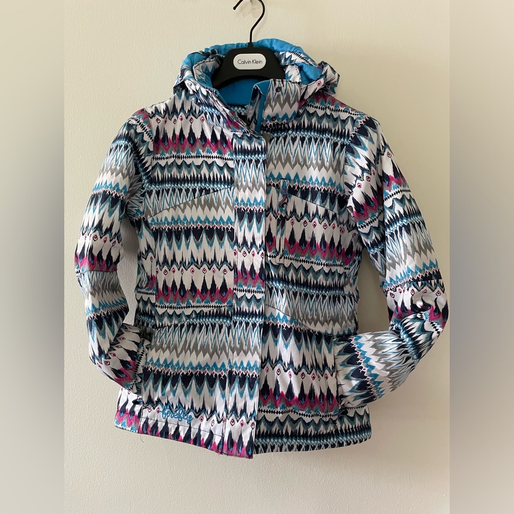 Firefly Aqua max  Girl Winter Coat Sz M